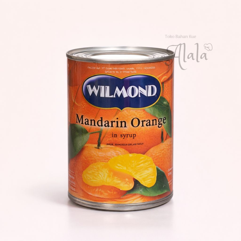 Wilmond Buah Kaleng Jeruk Mandarin 312 gr/ buah kaleng