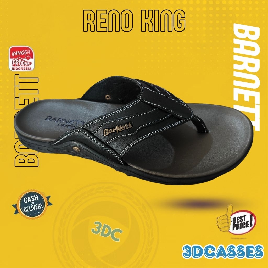 Barnett RENO KING 07 - Sandal Fashion Casual Pria Dewasa Barnett Original