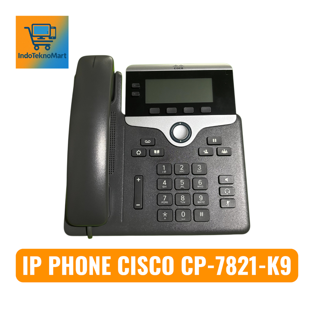Cisco IP Phone 7800 Series / CP-7821-K9 / CP7821/Telepon Kantor VoIP Profesional dengan Suara HD