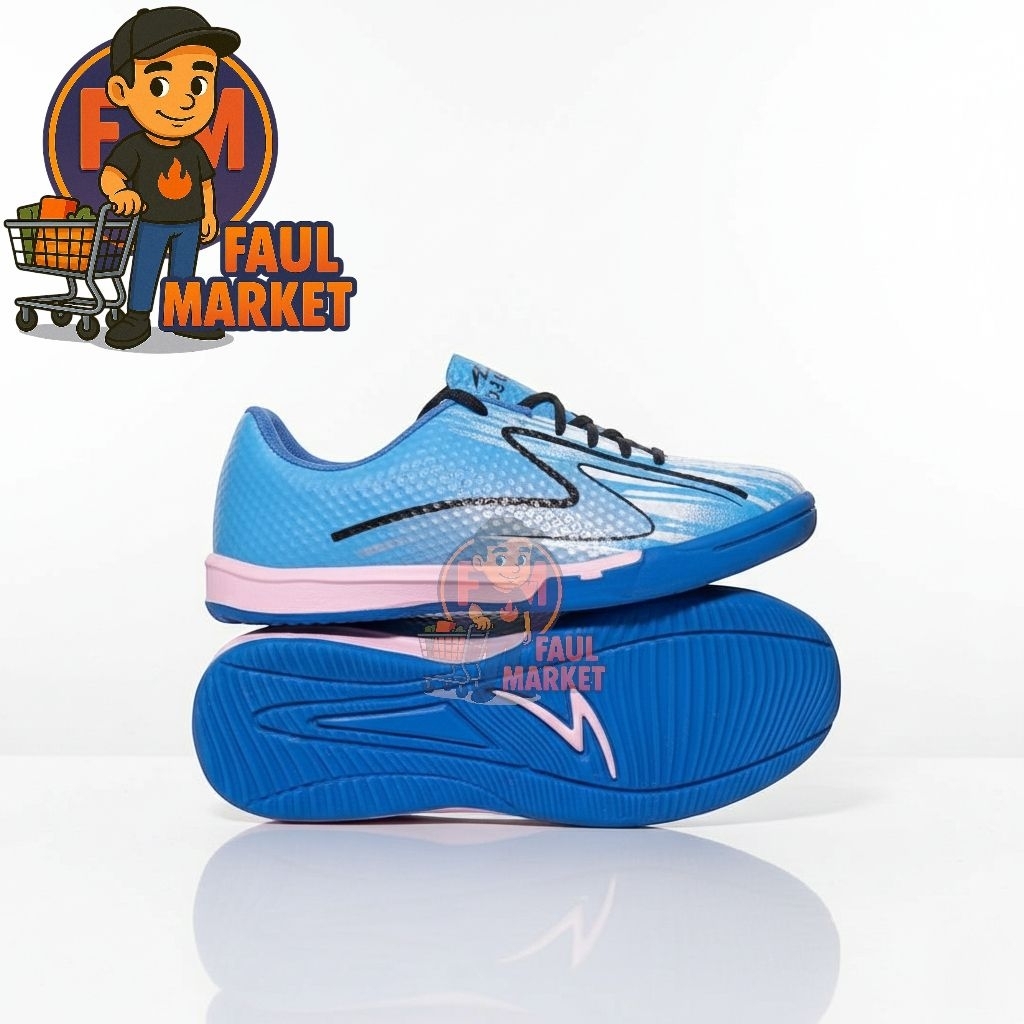 Sepatu Futsal Specs Lightspeed Blue Sepatu Futsal Specs Ori