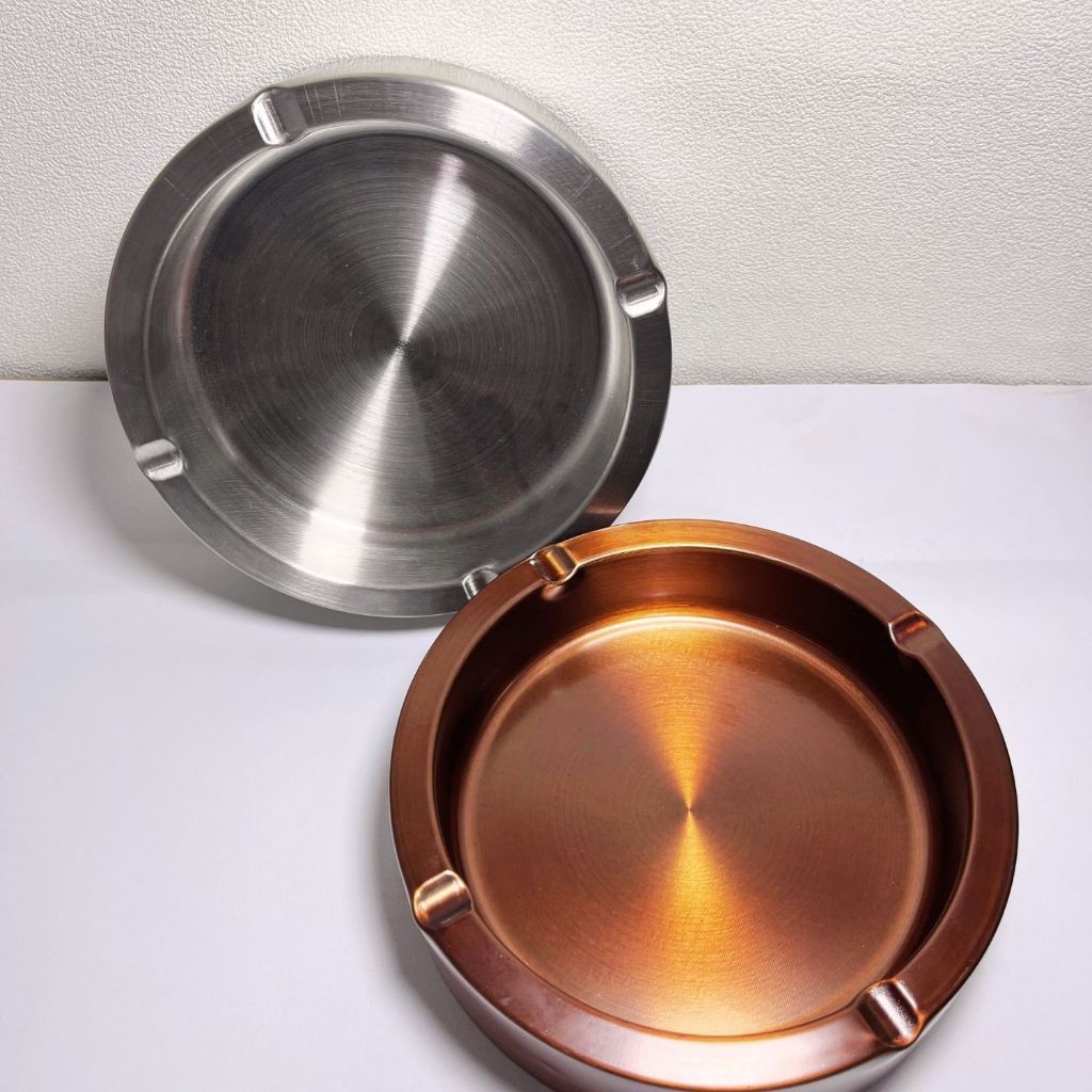 [Stainless Steel] Asbak Ukuran Besar Material Stainless Tebal