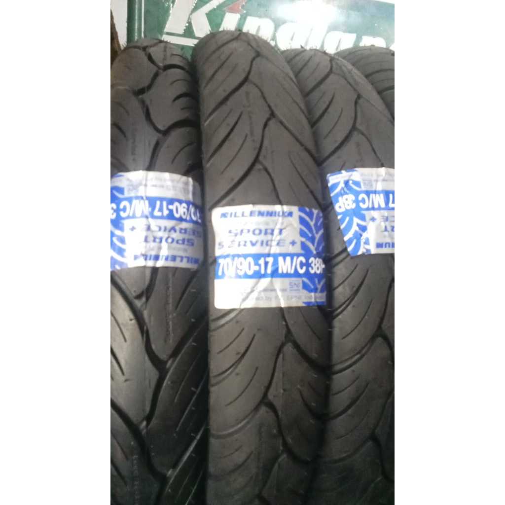 Ban luar 70/90-17 M/C 38P Tubless