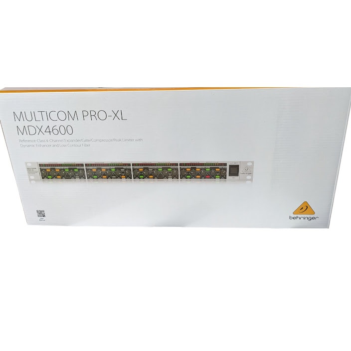 Behringer MDX4600 V2 4 Channel Expander Gate Compressor Peak Limiter
