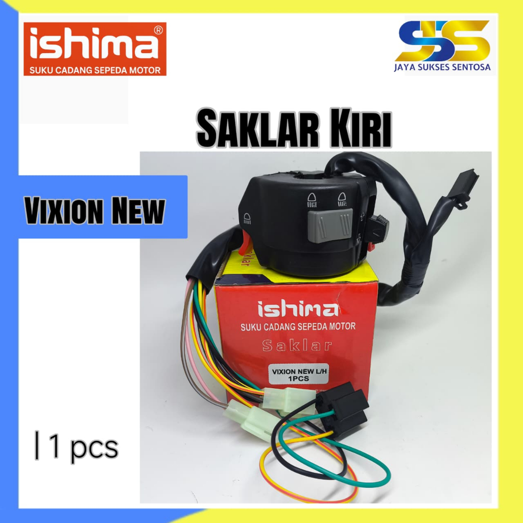 Saklar Kiri Motor Yamaha Vixion New PNP [ISHIMA]