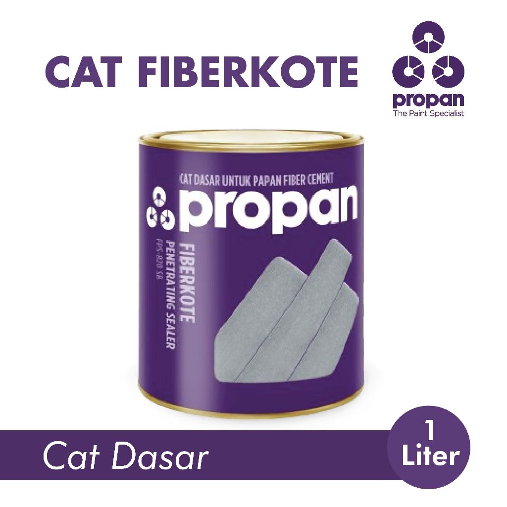 Cat Dasar Propan / Fiberkote Fibersemen 1L / Lisplank / Conwood / Cat Propan