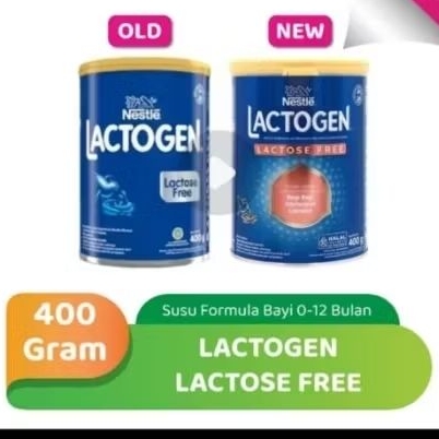 Lactogen Lactose Free 400 gr - Susu Lactogen Bebas Laktosa Susu Diare Susu Alergi Laktosa