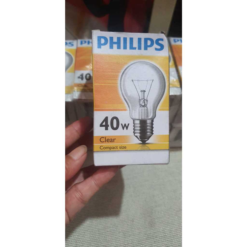 PHILIPS LAMPU PIJAR 40 WATT CAHAYA KUNING