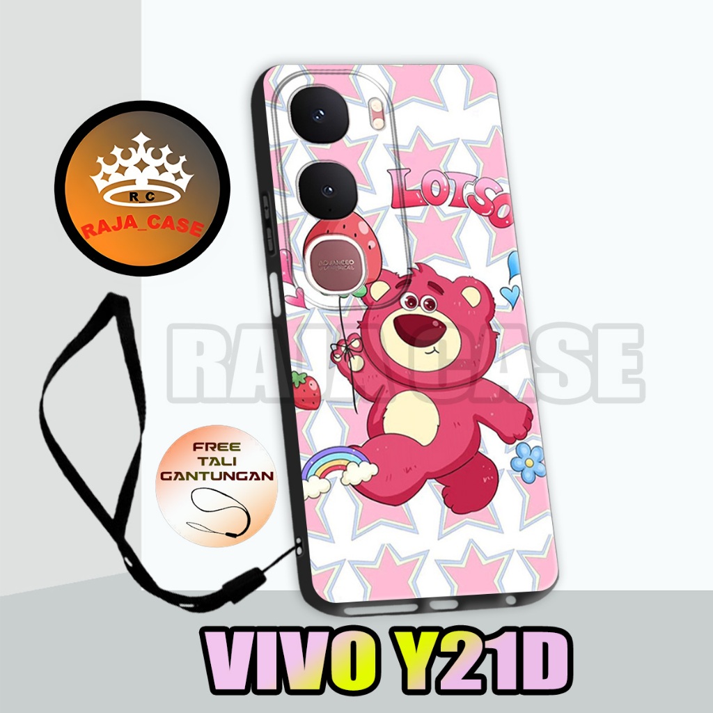 Rc13/Softase karet Hp VIVO Y21D - Motif Lucu /case Hp  VIVO Y21D - casing  VIVO Y21D - Silikon  VIVO