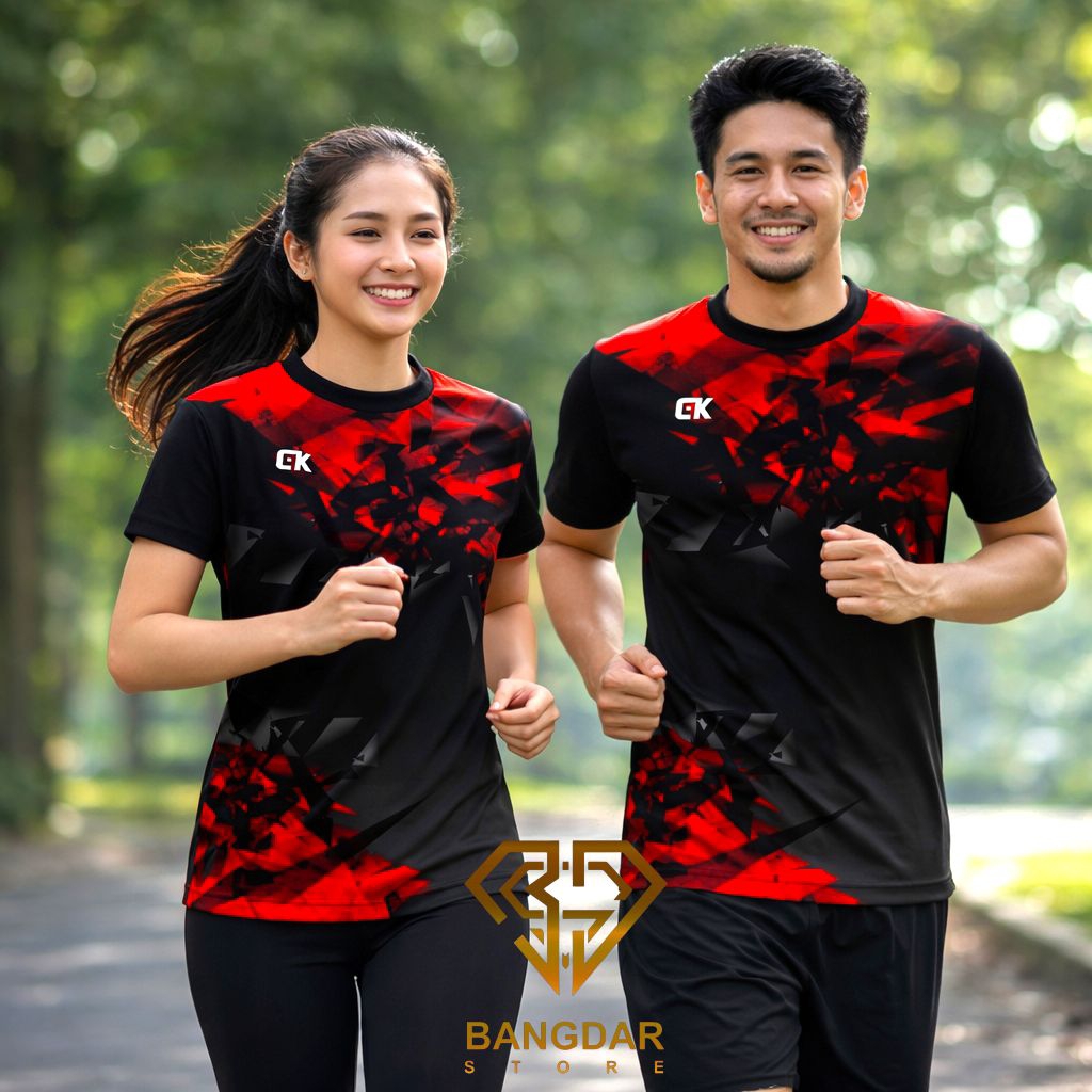 0KAOS OLAHRAGA WANITA JERSEY VOLLY CEWEK KAOS VOLLY WANITA BAJU BULUTANGKIS