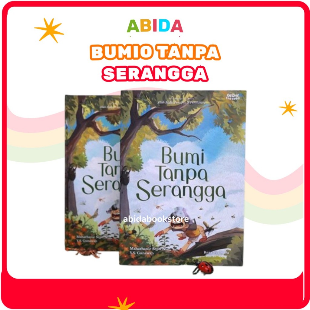 (abidabookstore) Grow The Seed Bumi Tanpa Serangga