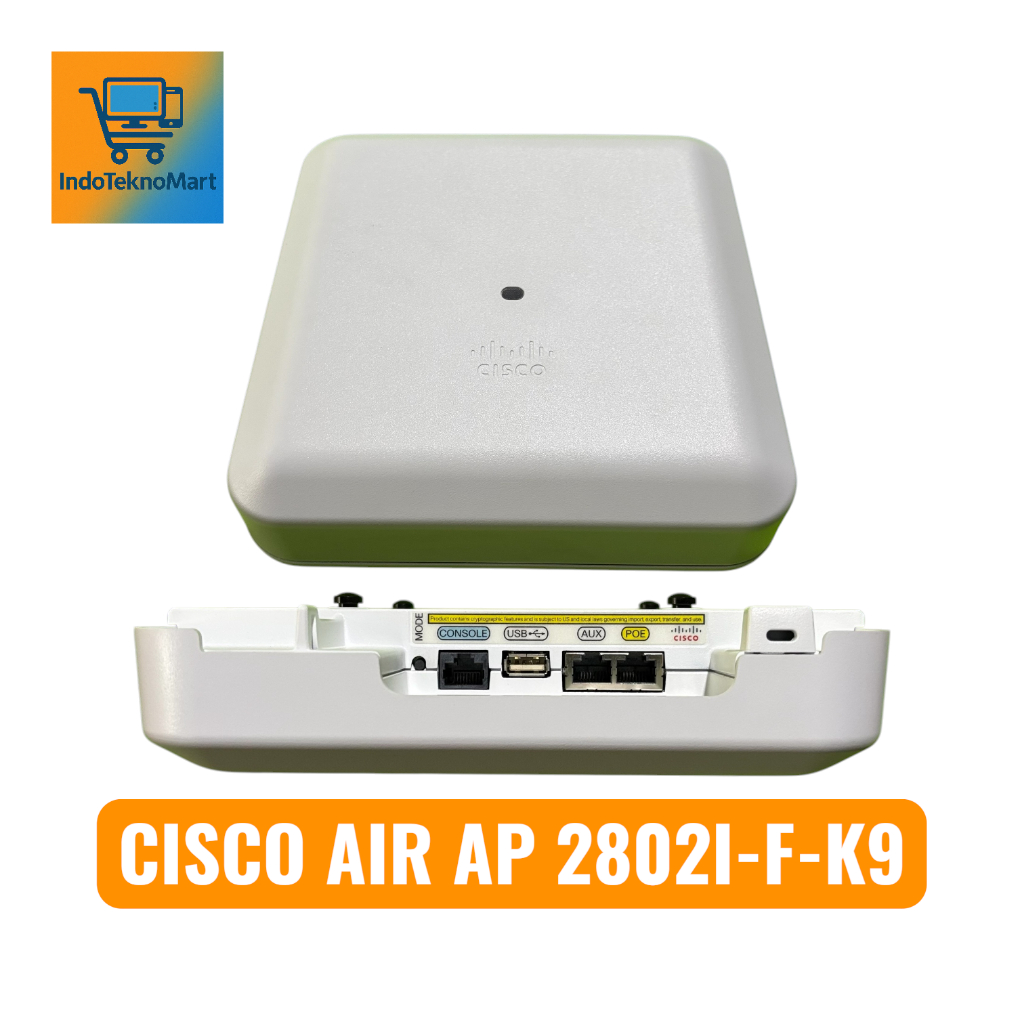 Access Point WiFi Cisco AIR-AP2802I-F-K9 - Dual Band, MU-MIMO, 802.11ac Wave 2, Indoor