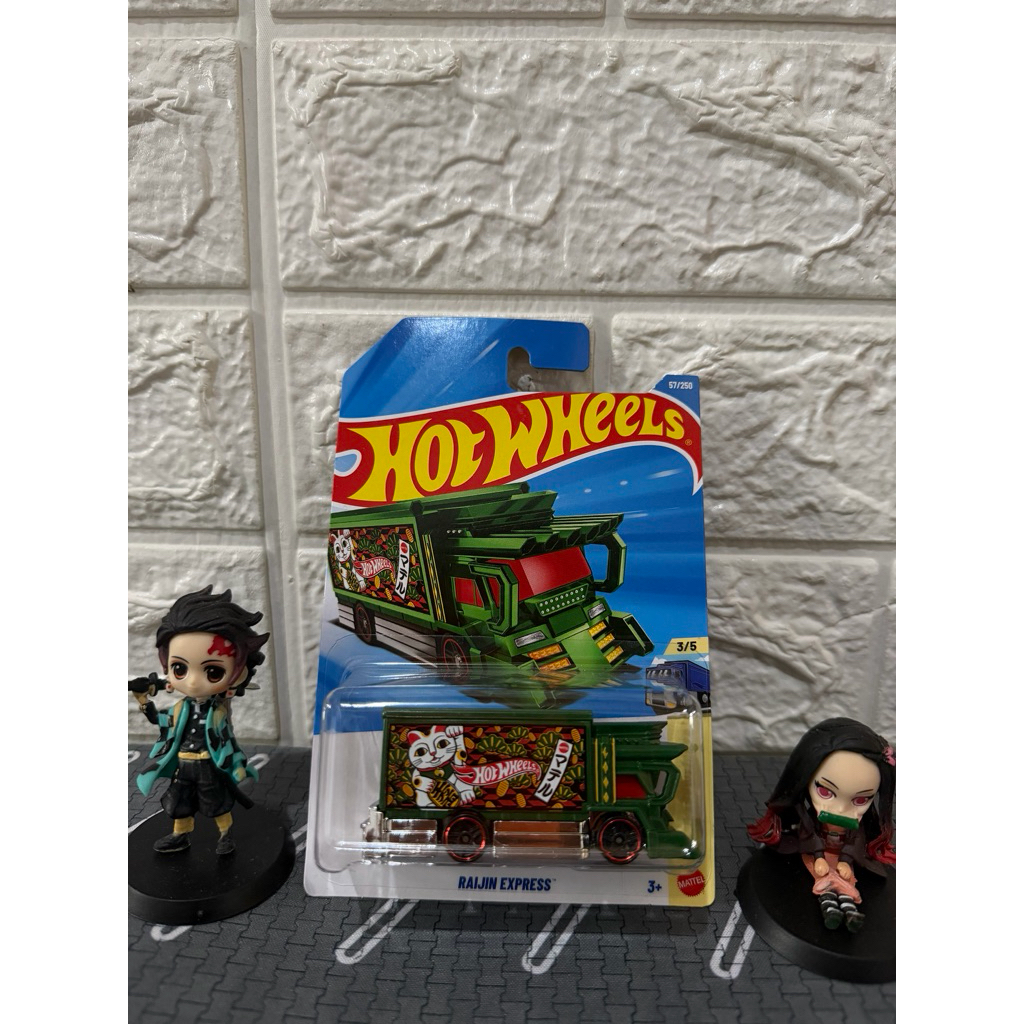 hot wheels raijin express