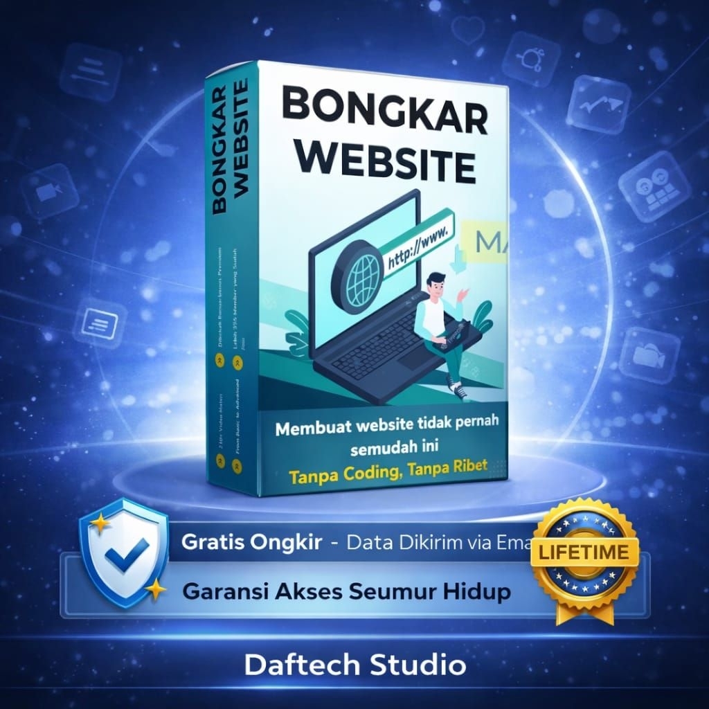 KELAS MAHIR WEBSITE - Menjadi ahli website terlengkap