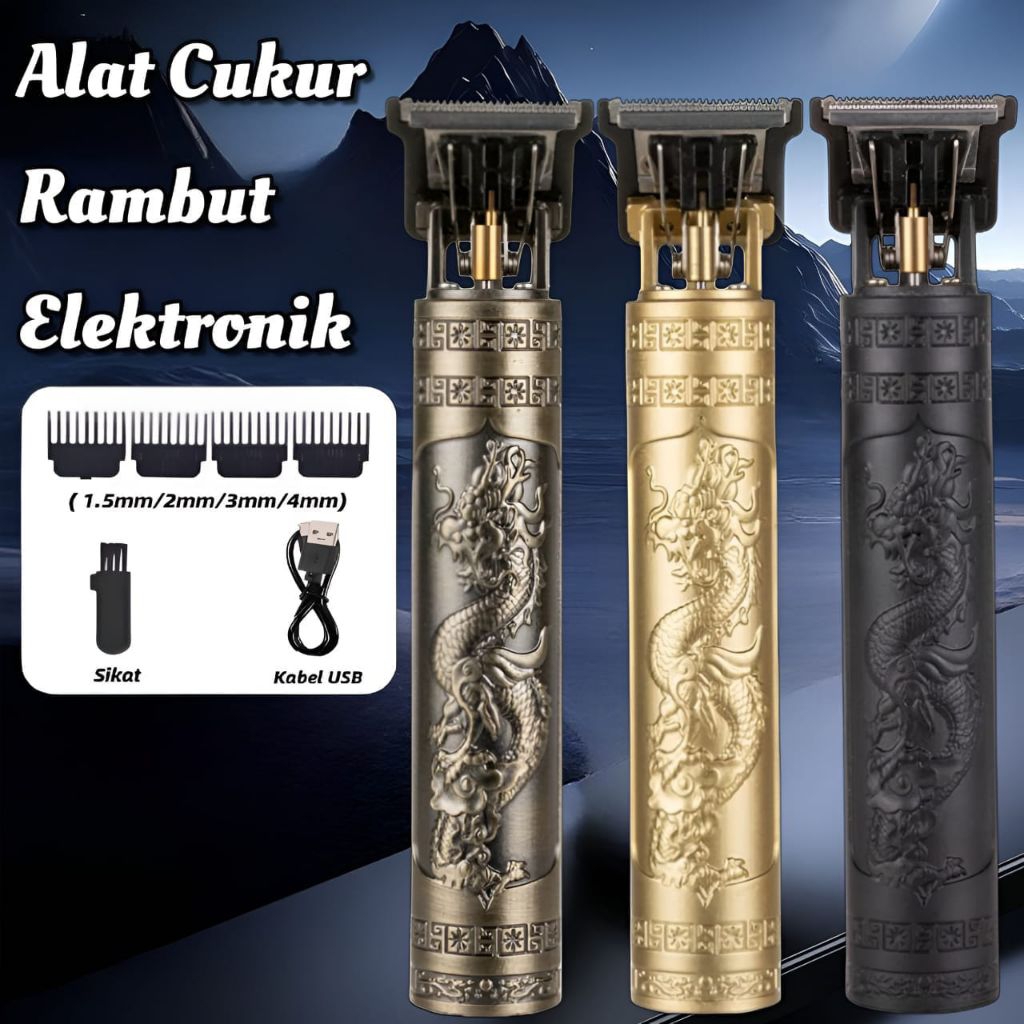 Alat Cukur Rambut Elektrik Mesin Potong Rambut Hair Clipper Alat Potong Rambut Clipper Rambut