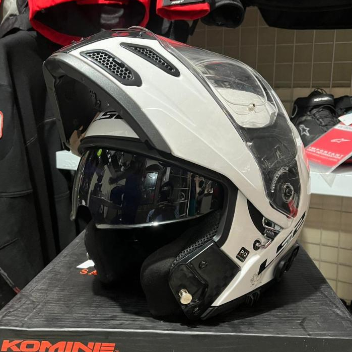 2ND HELMET LS2 METRO EVO WHITE GLOSS