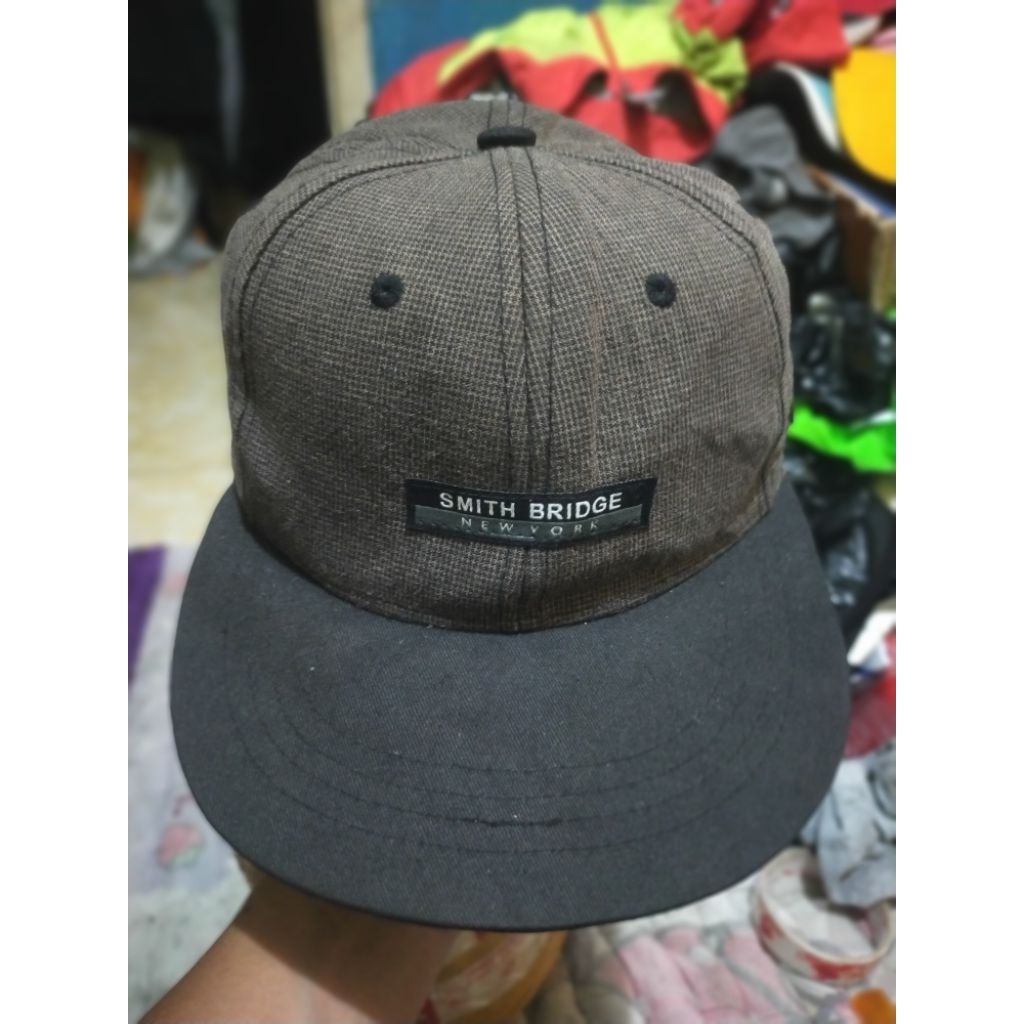 topi snapback SMITH BRIDGE fulltag