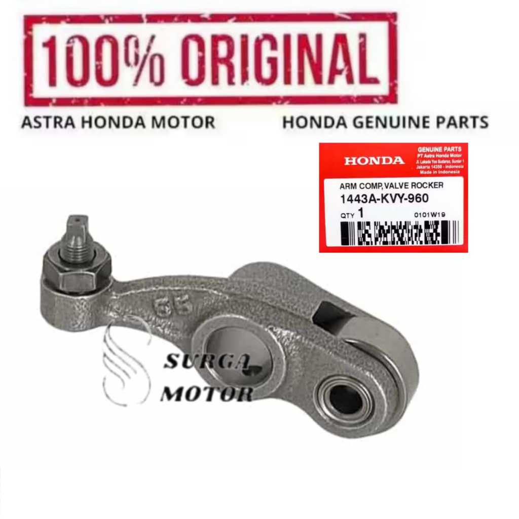 Platuk Klep In Roker Arm Motor Honda BeAT Karbu KVY Spacy FI KZL Scoopy KYT Revo 110 Carbu Blade 110