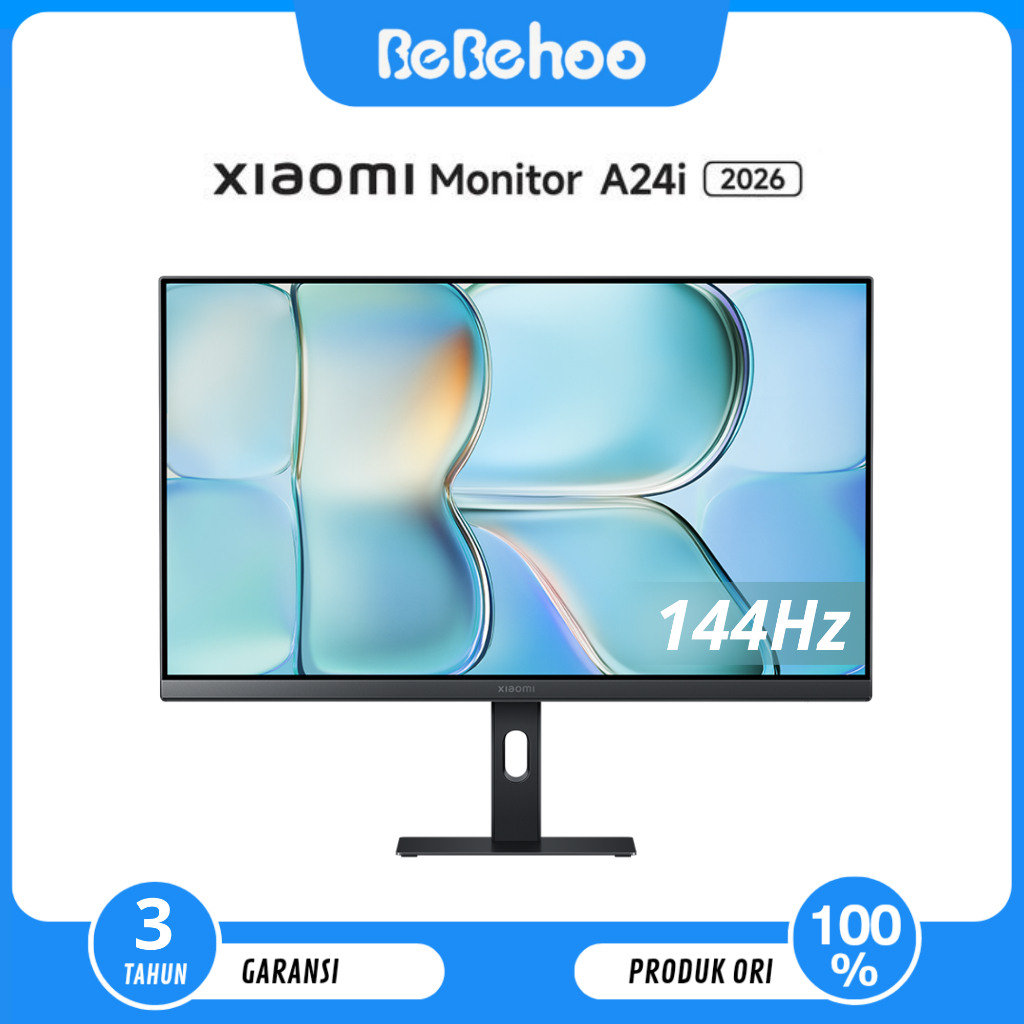 Xiaomi Monitor A24i 2026 Fast IPS 144Hz Full HD Desktop PC Screen Layar Monitor Komputer