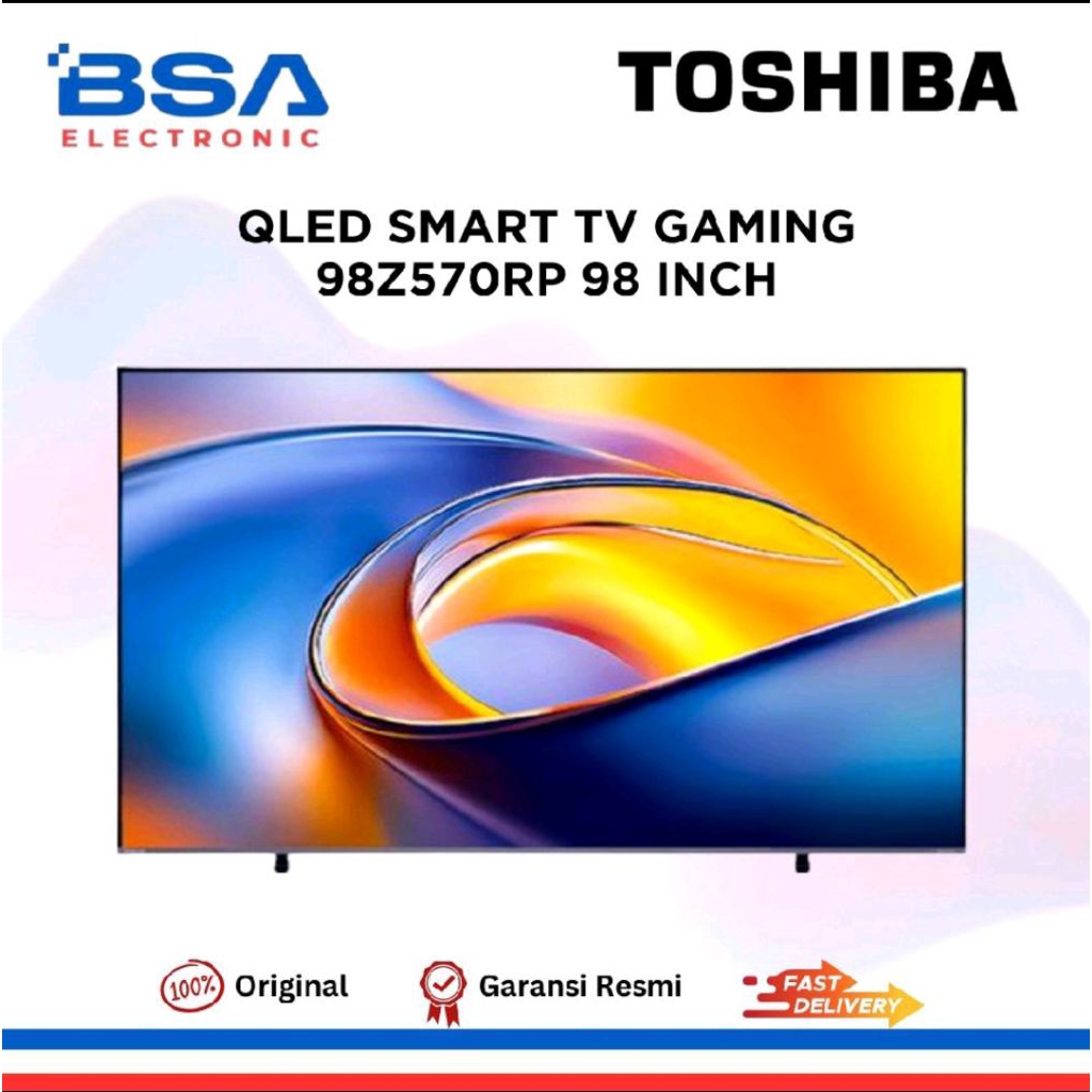 TOSHIBA TV QLED 98Z570RP GAMING TV 144HZ 98 INC