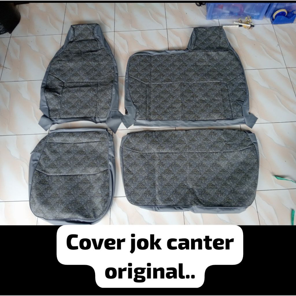 Cover jok canter ps125 original baru set