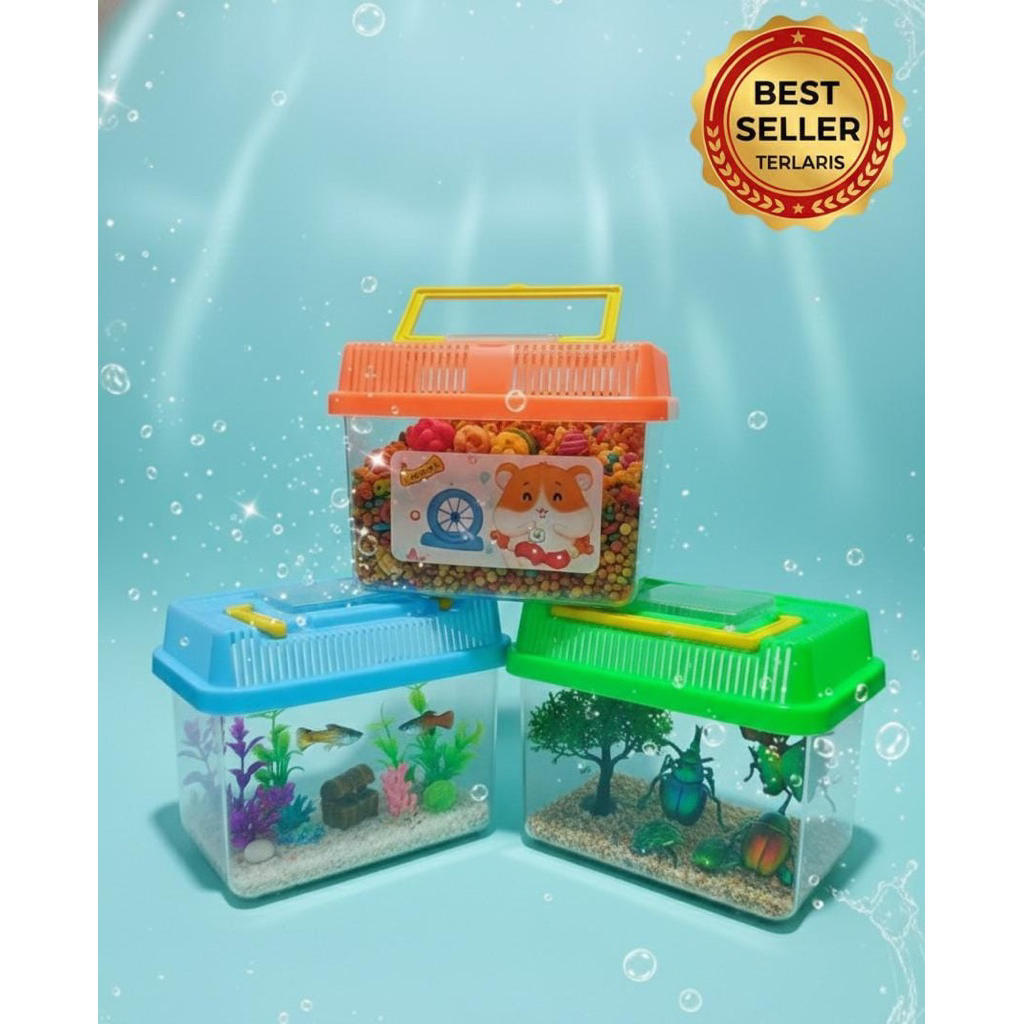 PET HOME Kandang Kura-kura , Tempat ikan kecil