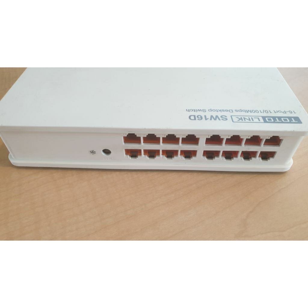 swict hub totolink sw16d 16 port 10/100mbps