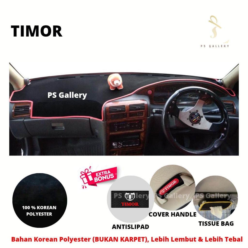 Aksesoris Premium Alas Cover Dashboard Mobil Timor