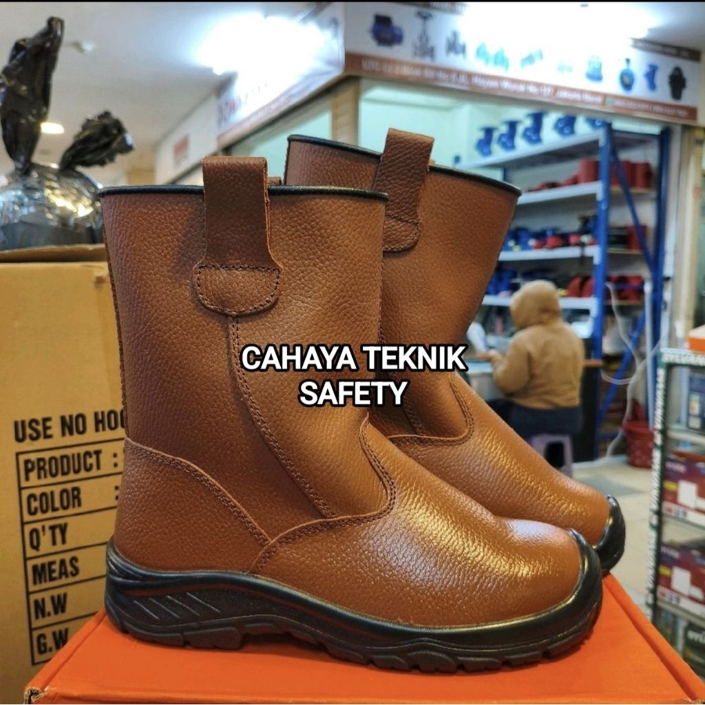 Sepatu Safety Dr.Osha 3398 NEVADA Boots original / Safety Shoes Dr.Osha 3398 Warna Coklat Murah / Se