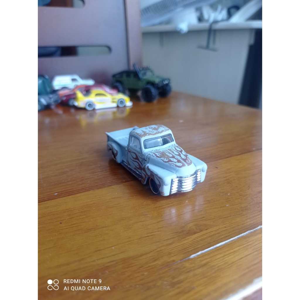 Hotwheels 52 chevy pickup truck loose abu abu