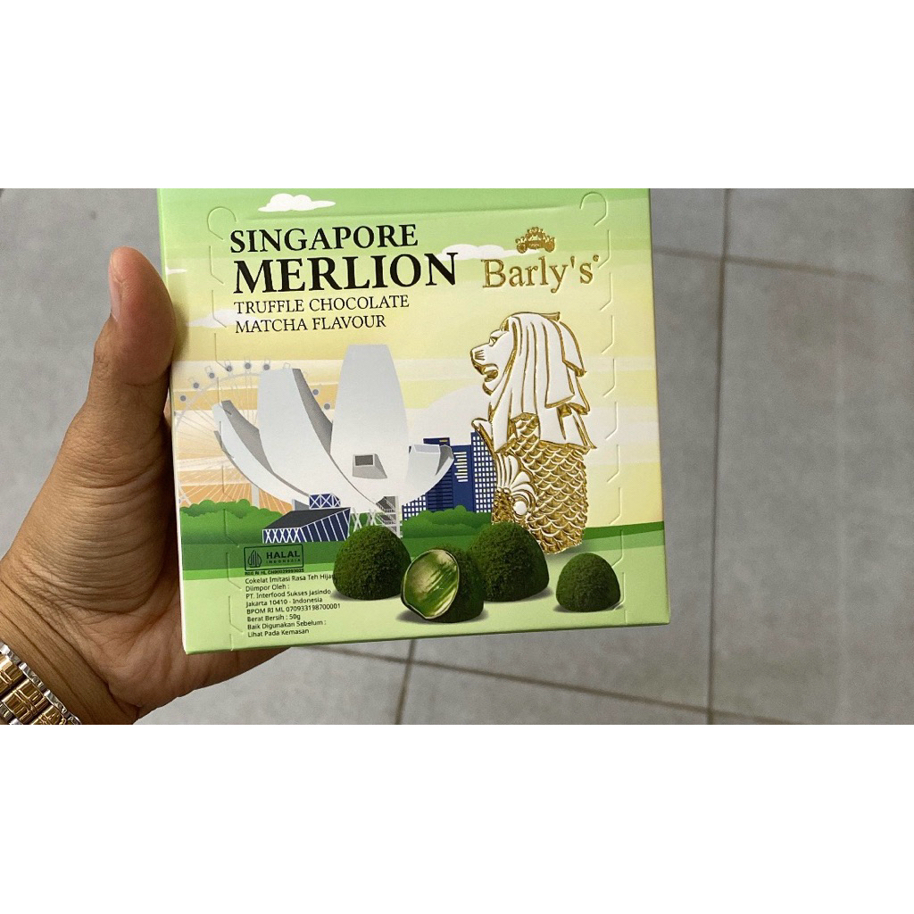 Barly’s Singapore Merlion Truffle Chocolate