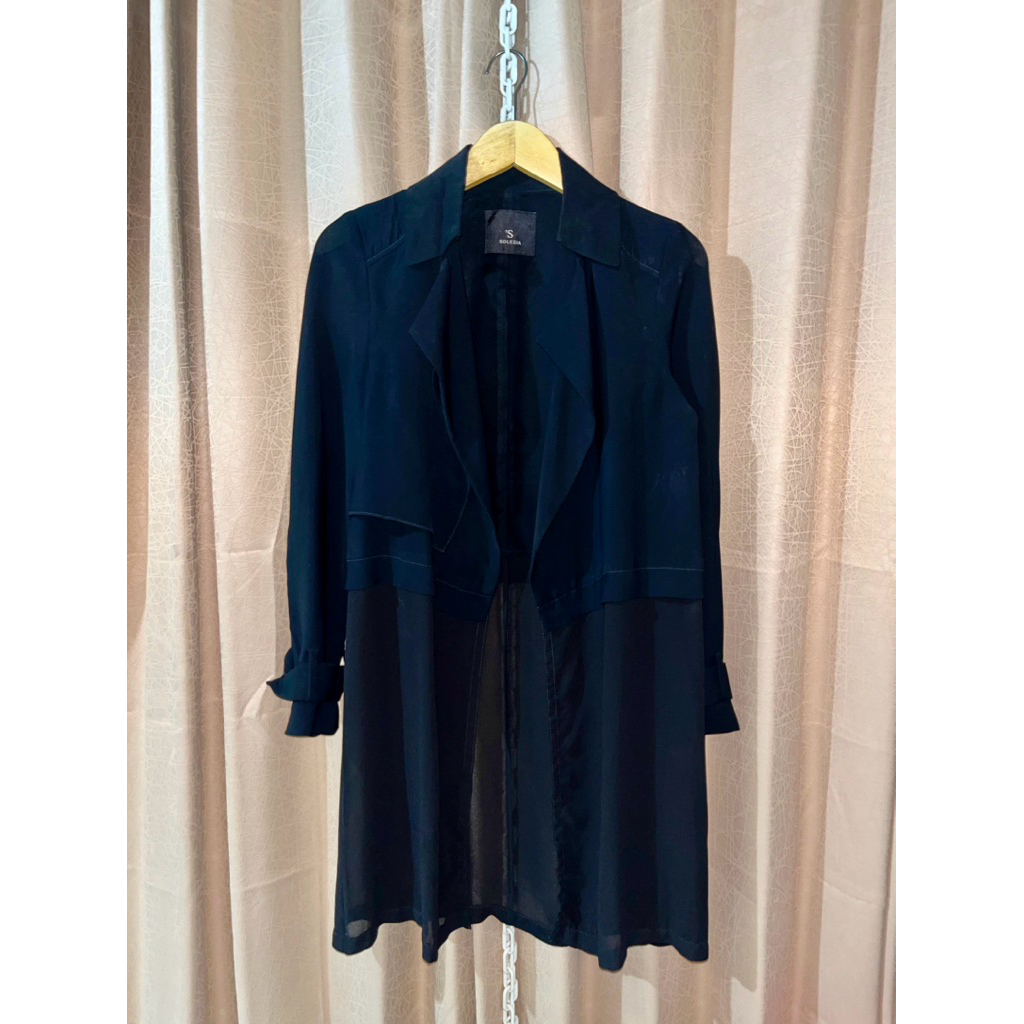 Outer semi blazer sifon