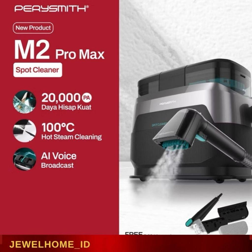 PerySmith M2 Pro Max Wet Steam Vacuum Cleaner Penyedot Debu Multifungsi