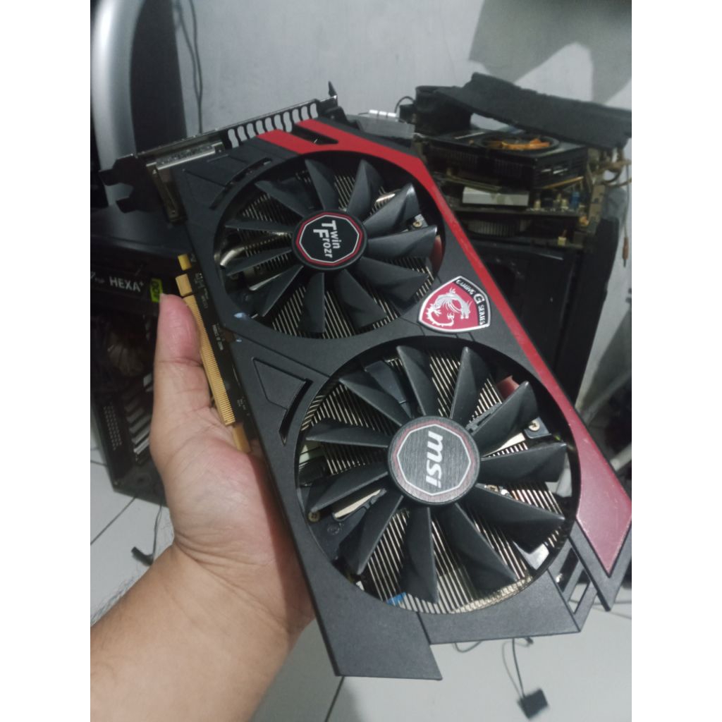 MSI TWIN FROZR GTX 750 2GB RUSAK