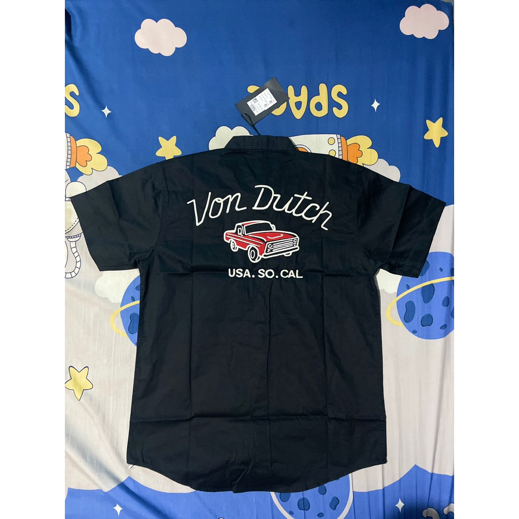 Von Dutch Workshirt, Black