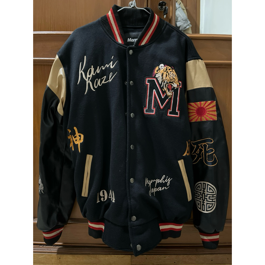 MemphisOrigins Varsity Kamikaze BLK + Sertifikat - Size L