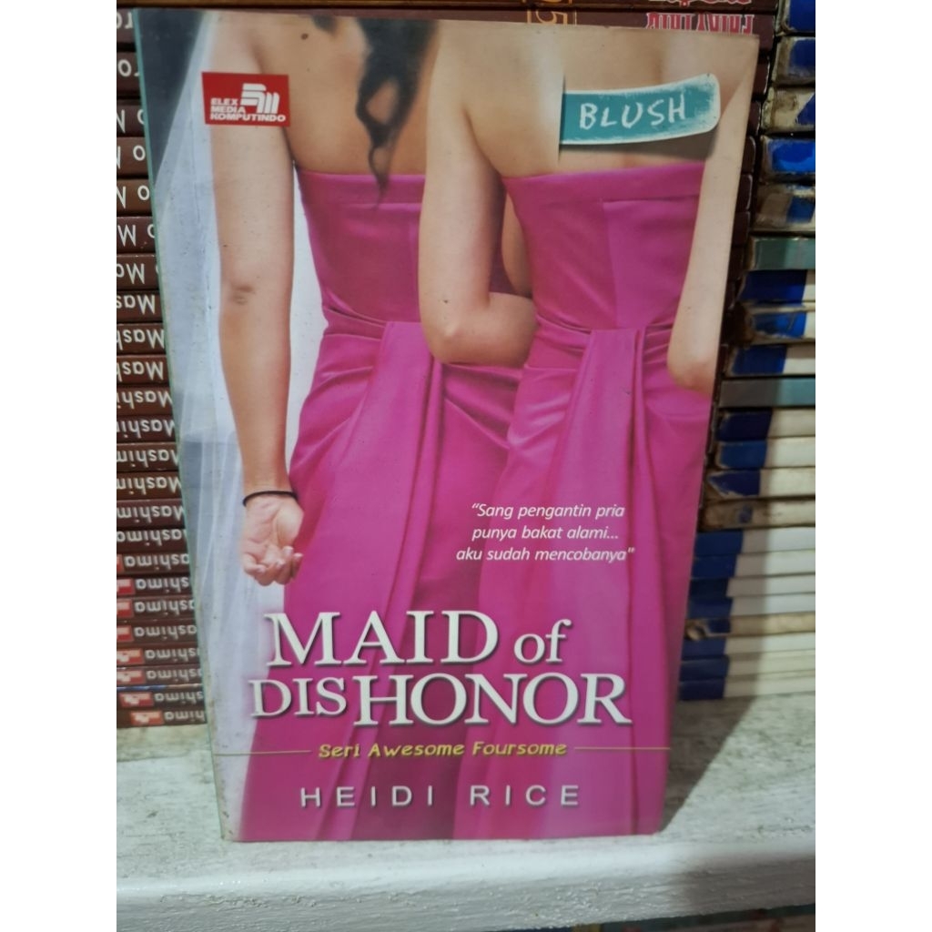 Maid of Dis Honor - Heidi Rice (novel preloved murah)