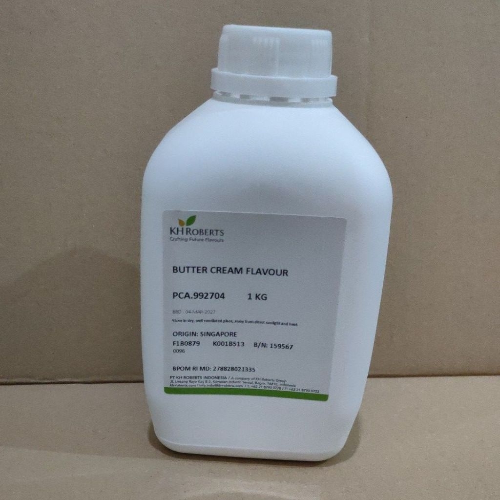 KH ROBERTS BUTTER CREAM FLAVOUR