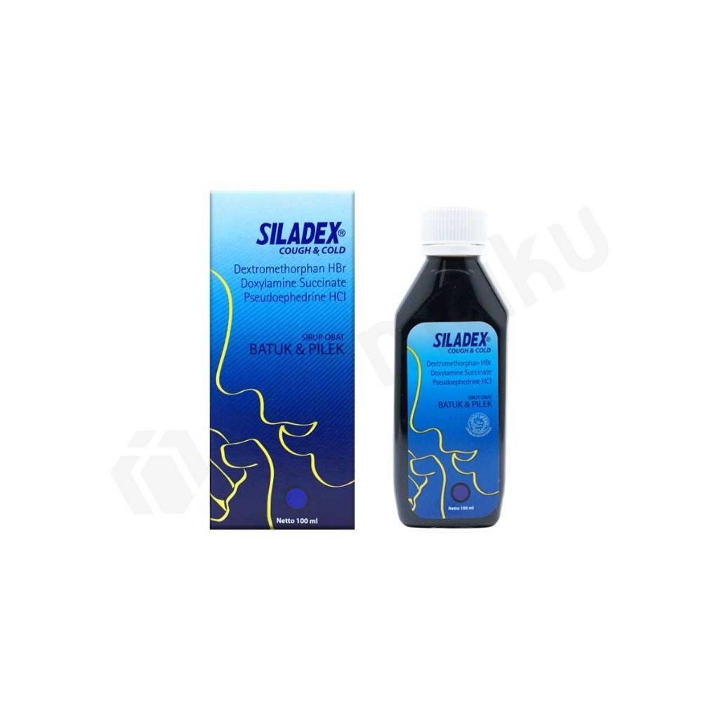(1 botol) Siladex Biru 100ml ED Nov 2028