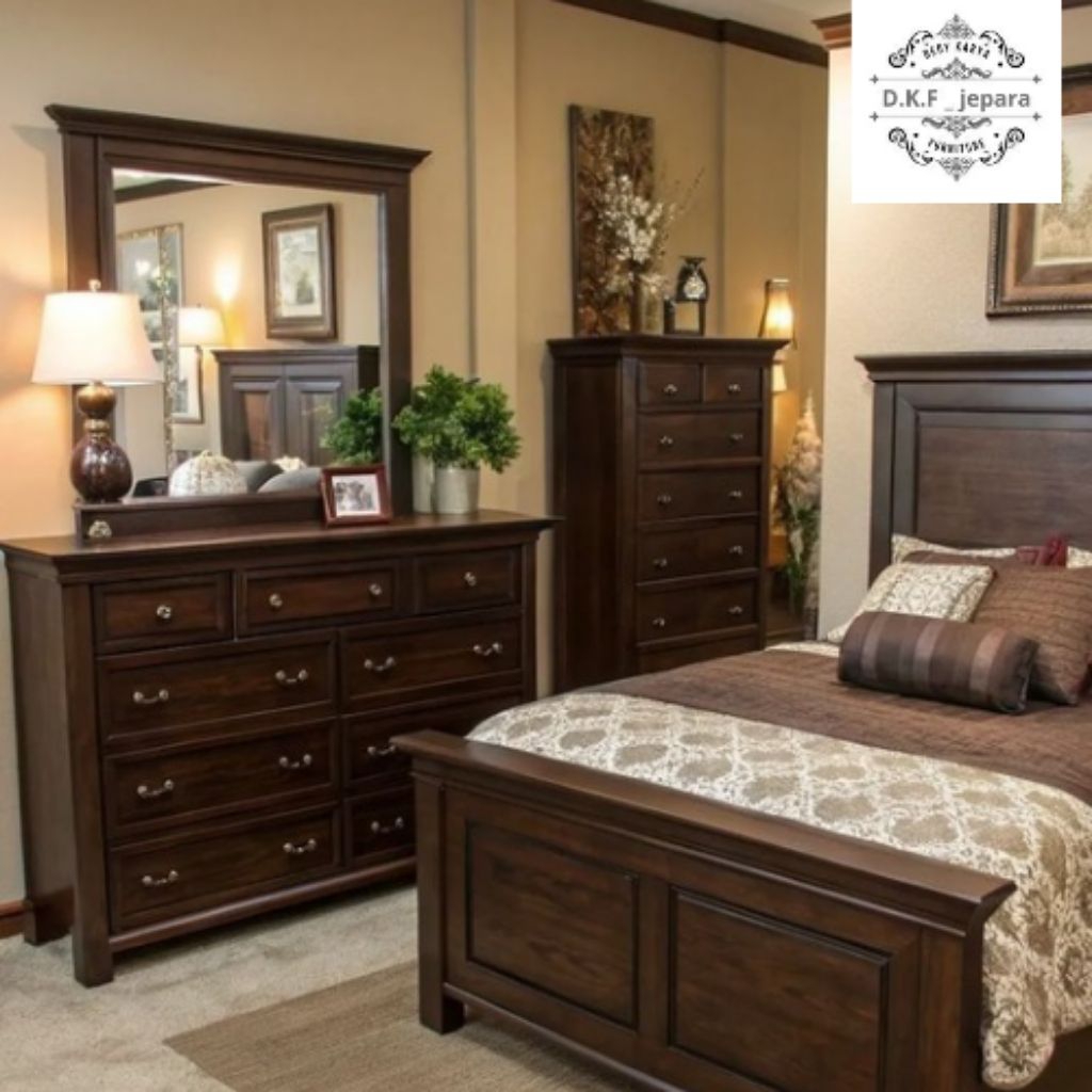 Set Kamar Furniture Antik Kayu Jati | D.K.F_Jepara
