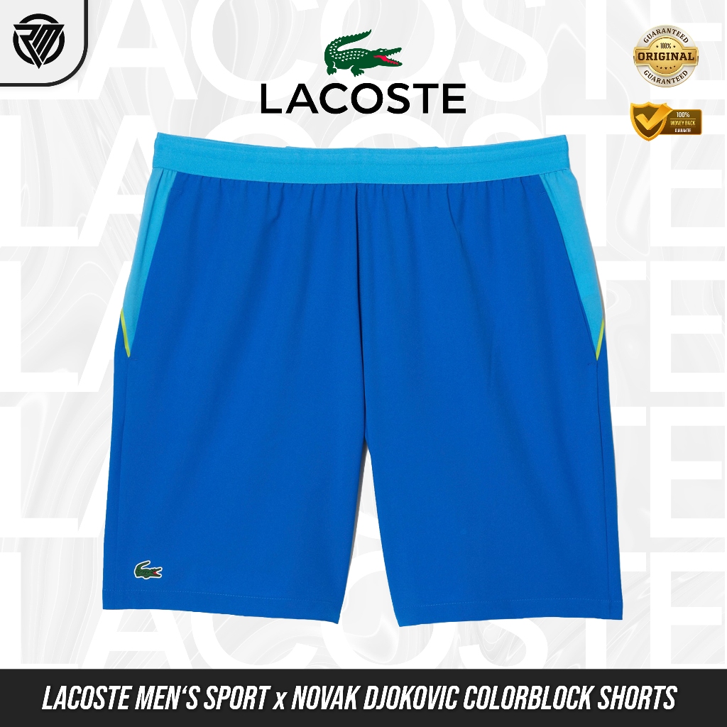 Celana Lacoste Sport x Novak Djokovic Colorblock Shorts GH9354