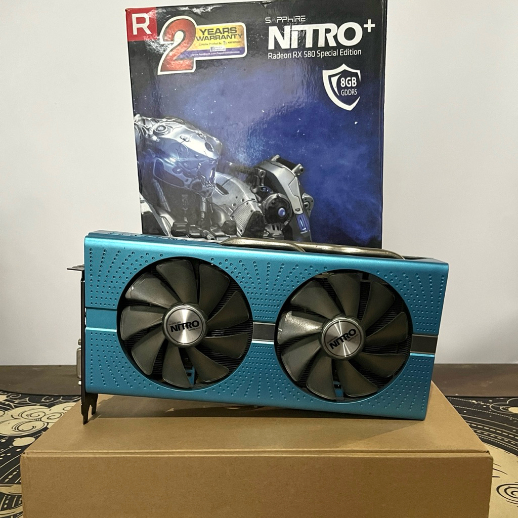 VGA GPU AMD Sapphire Nitro+ RX 580 8Gb Gddr5 Special Edition