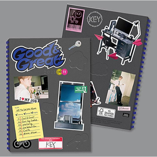 KEY - GOOD & GREAT 2nd Mini Album WORK REPORT Ver. SHINee Unsealed