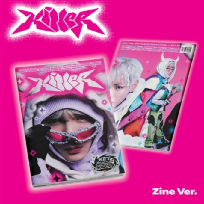 KEY - KILLER 2nd Album Repackage ZINE Ver. SHINee Unsealed
