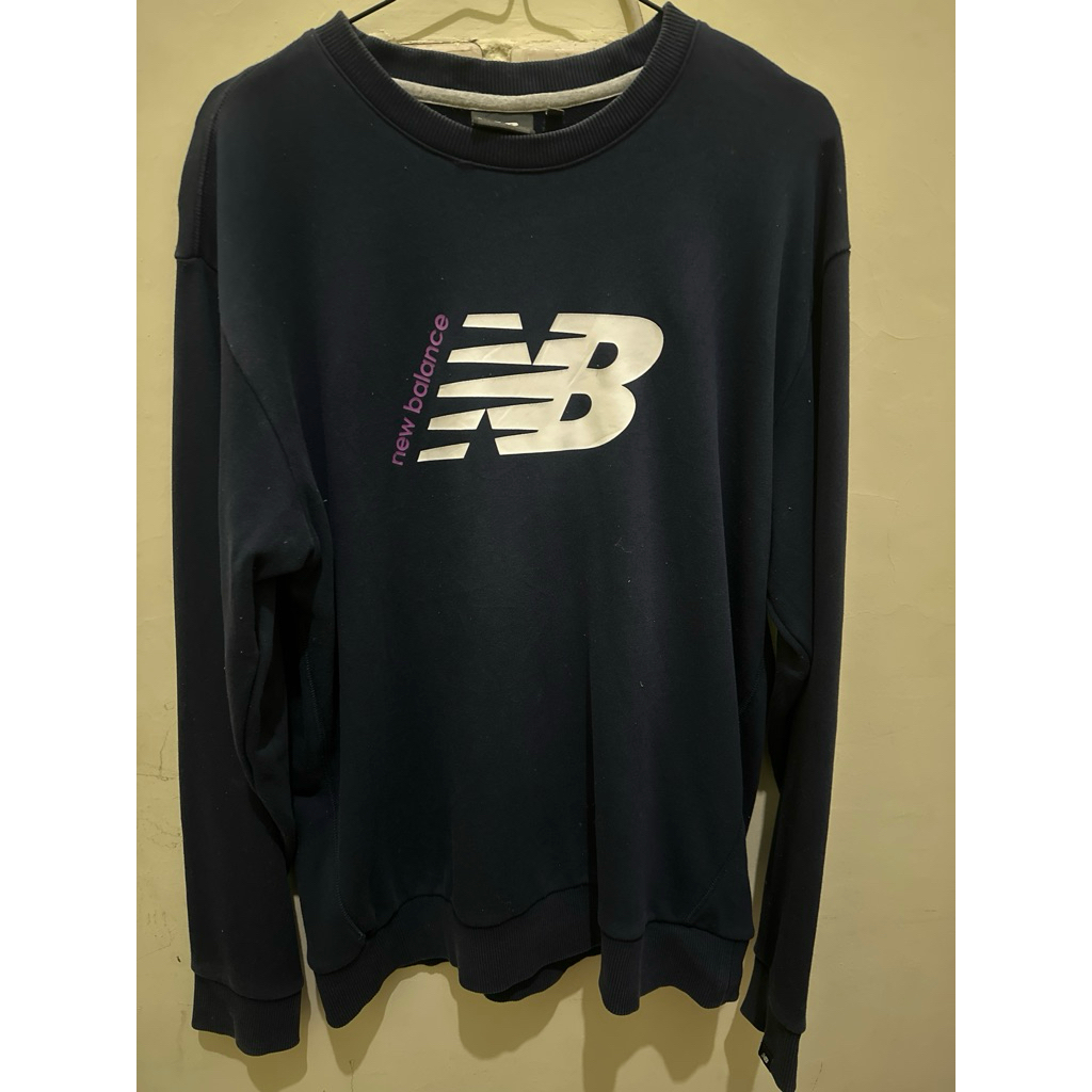 CN Crewneck New Balance Navy