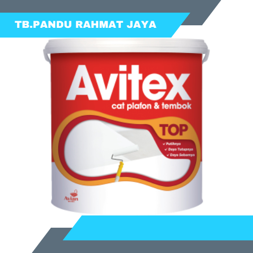 Cat Plafon Avitex Top 5 Kg Cat Tembok Dinding Plafon Eternit