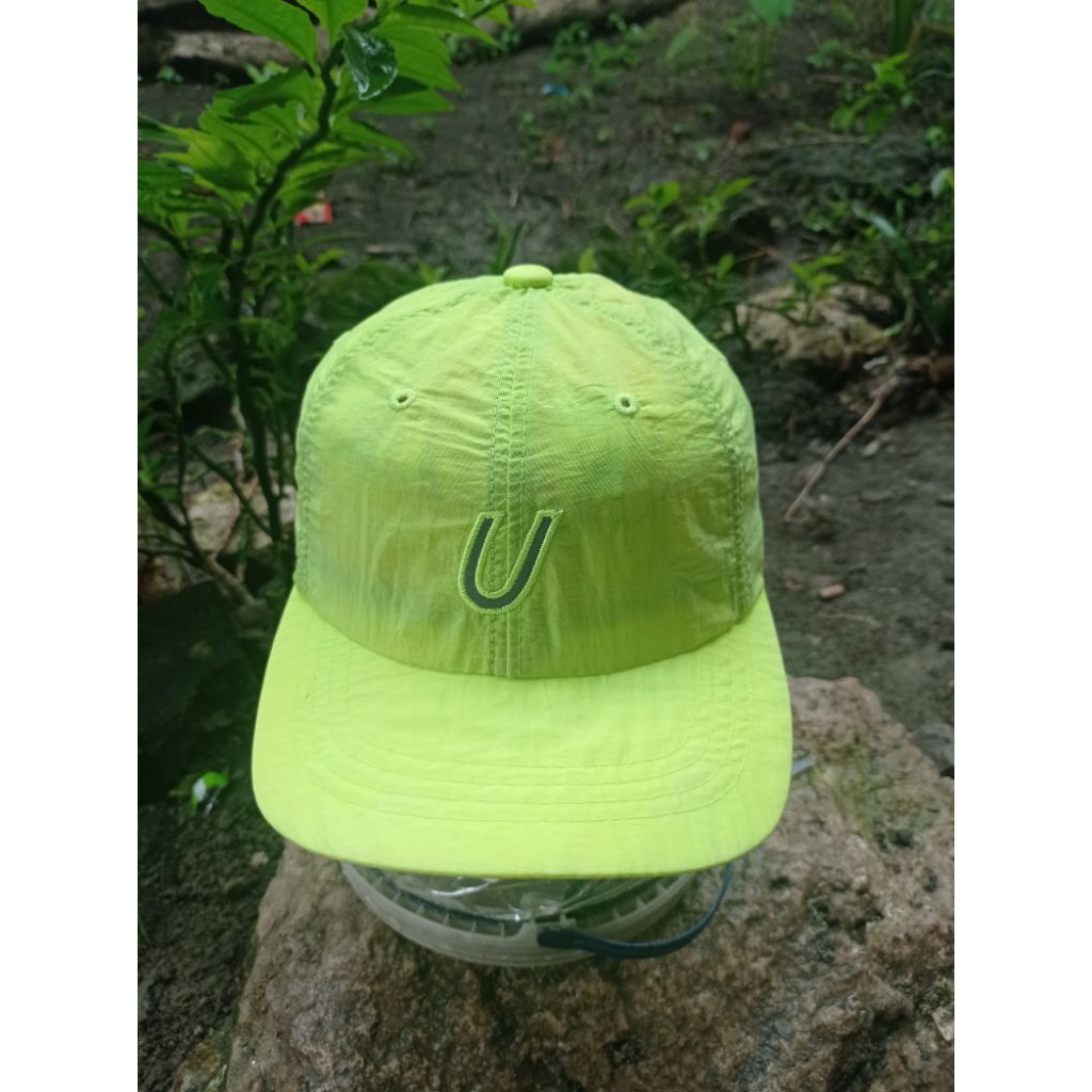 topi olahraga inisial U militage topi running dewasa