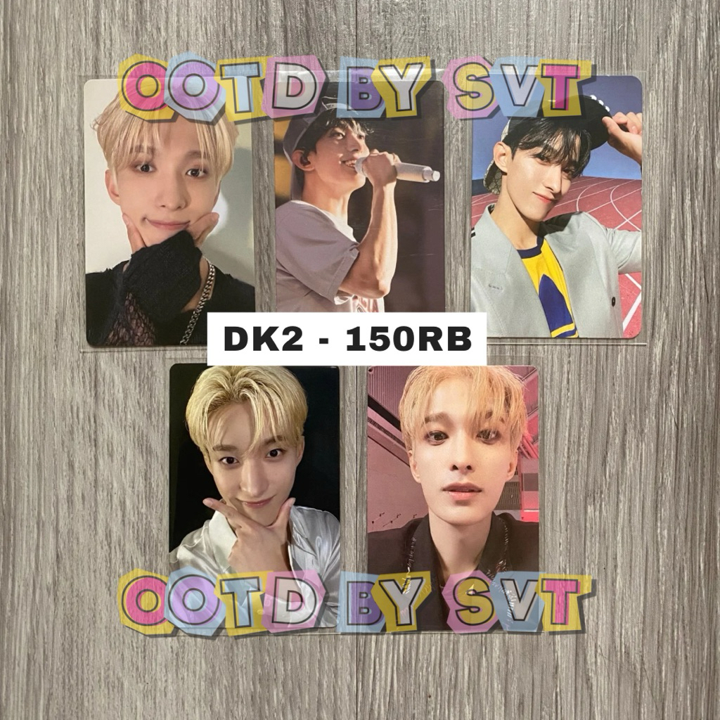 SEVENTEEN DK SEUNGKWAN SPILL THE FEELS TELEPARTY BSS PC PHOTOCARD