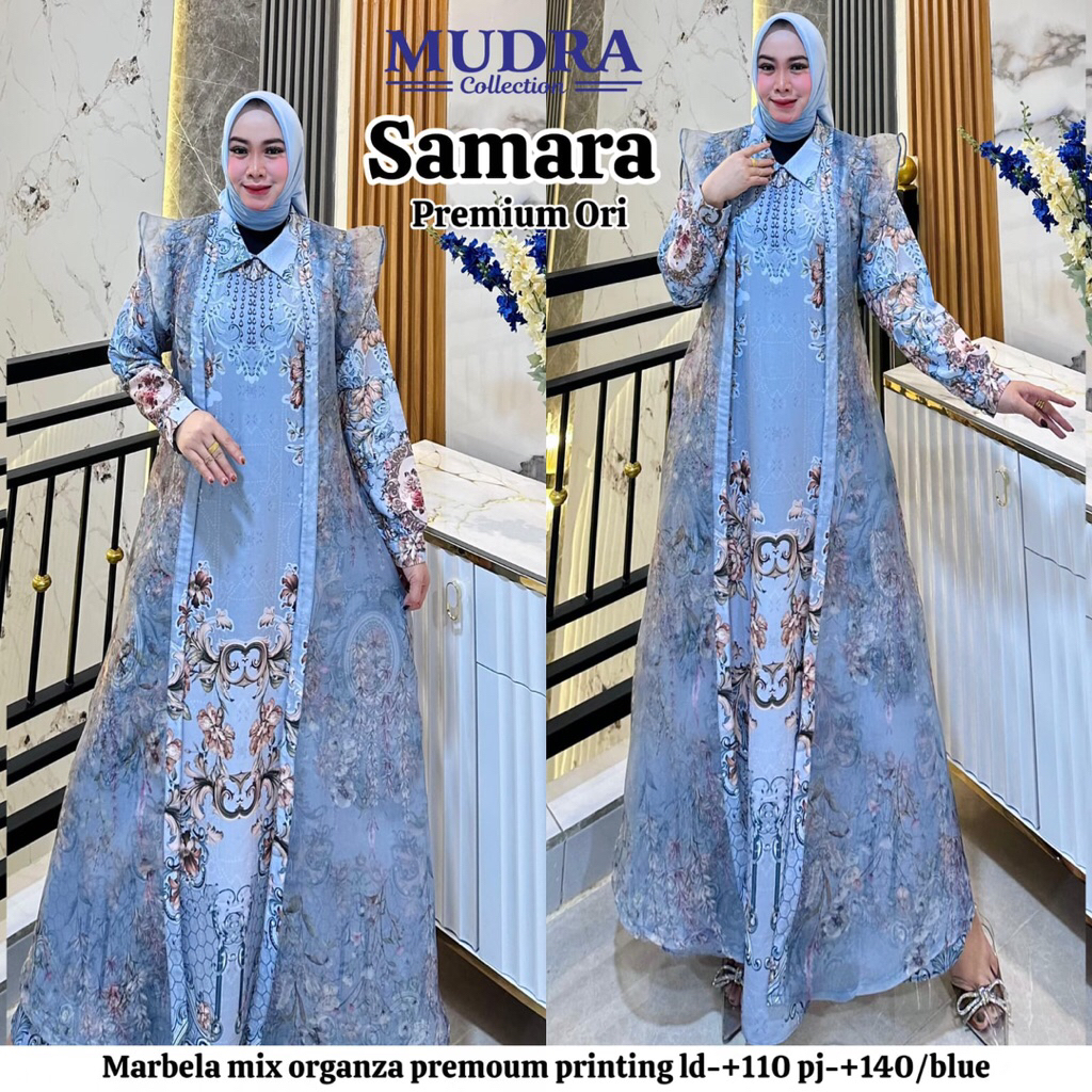 GAMIS DRESS SAMARA ORIGINAL BY MUDRA