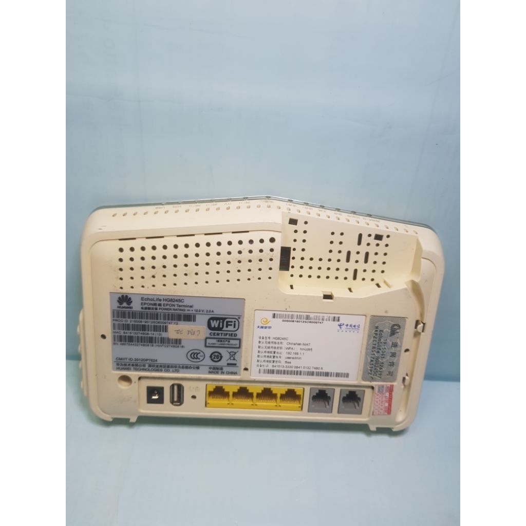 ROUTER HUAWEI HG8245C EPON TESS NORMAL UNIT ONLY