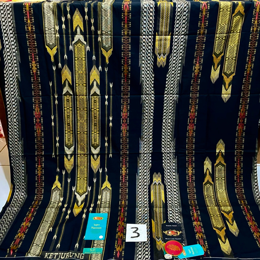 SARUNG KETJUBUNG SUPER PLATINUM SJC GOLD